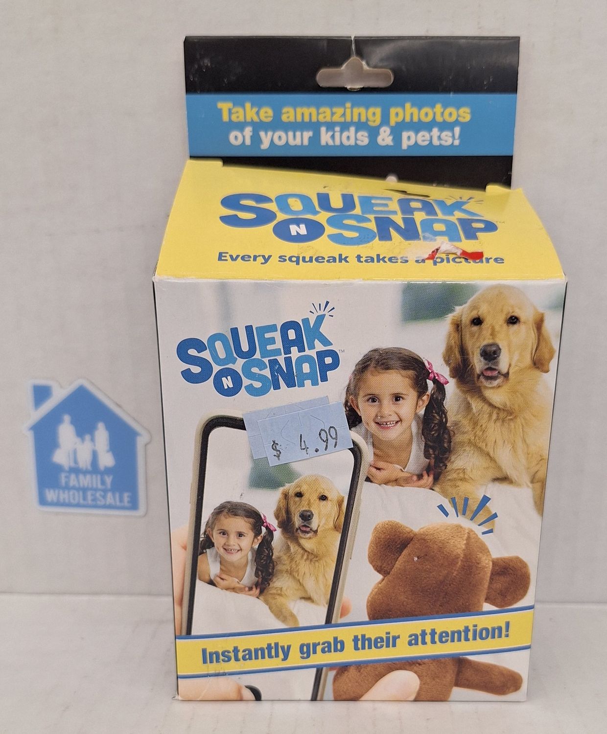 Squeak n snap - (bear)