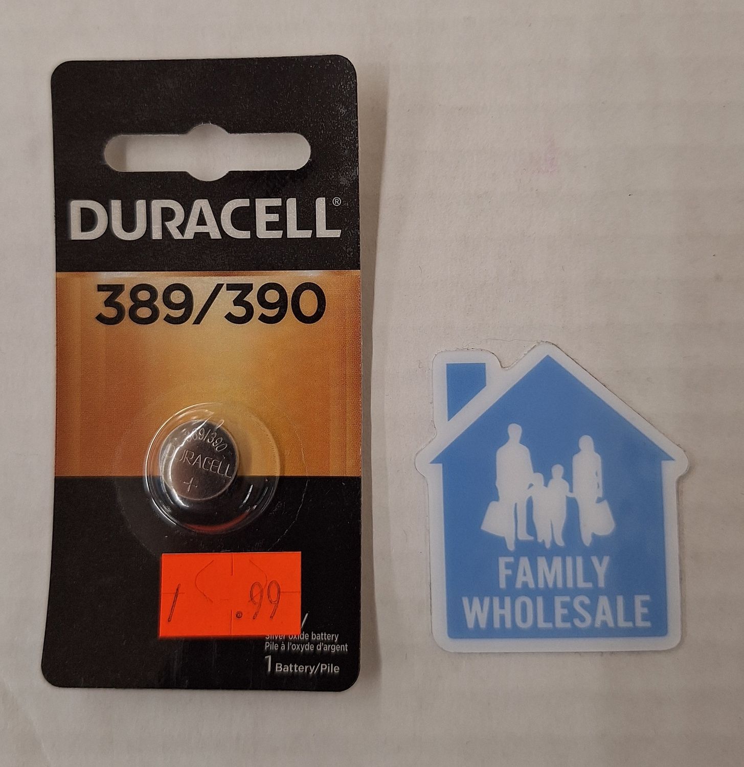 Duracell Silver Oxide 389/390 Medical Battery 1.5V MND389BPK