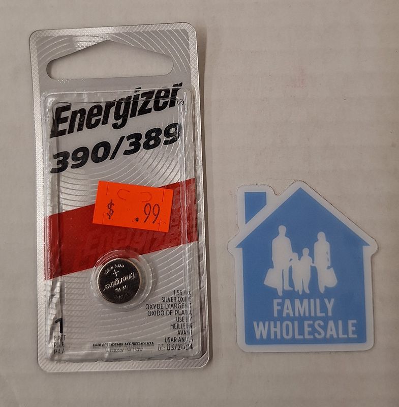 Energizer 389 Silver Oxide Button Battery