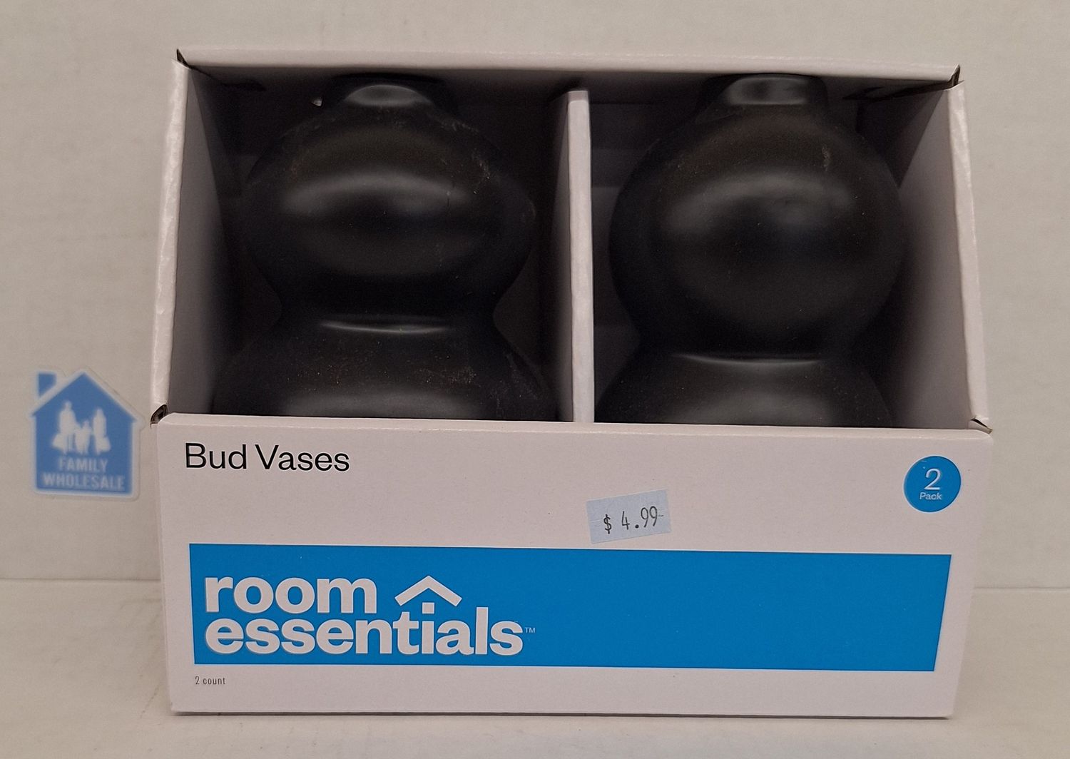 Bud Vases Black
