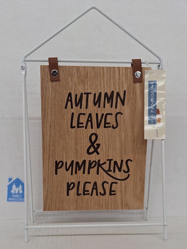 Mini Reversible Sign