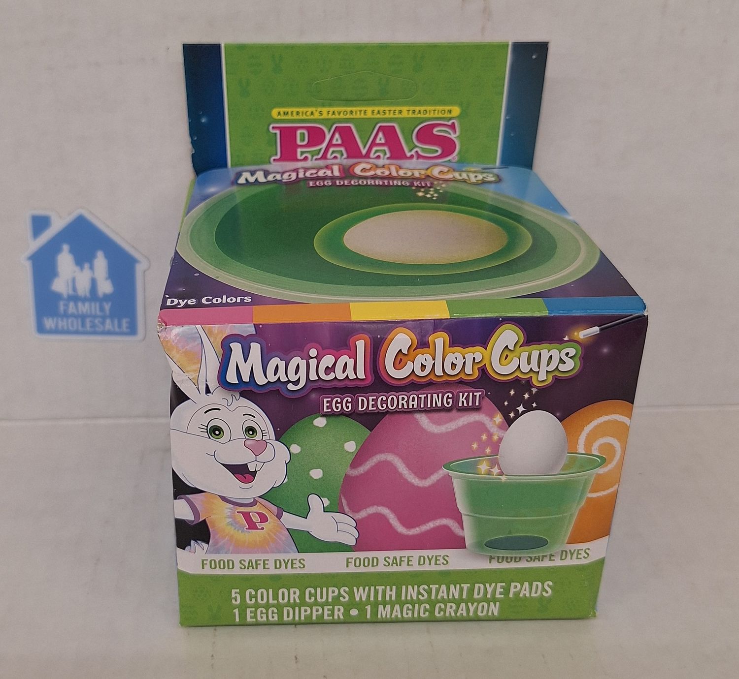 PAAS Egg Decorating Kit Magical Color Cups