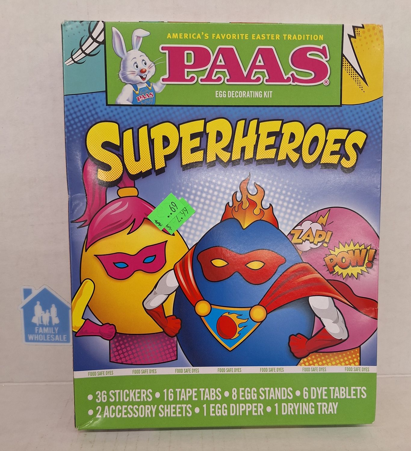PAAS Egg Decorating Kit Superheroes