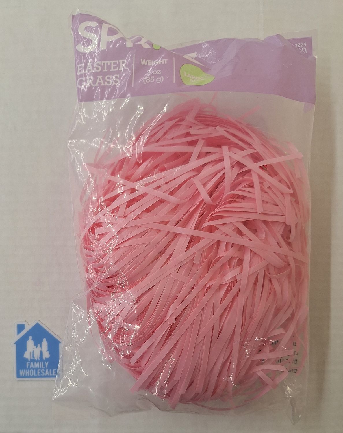 Spritz Easter Grass 3oz Pink Plastic