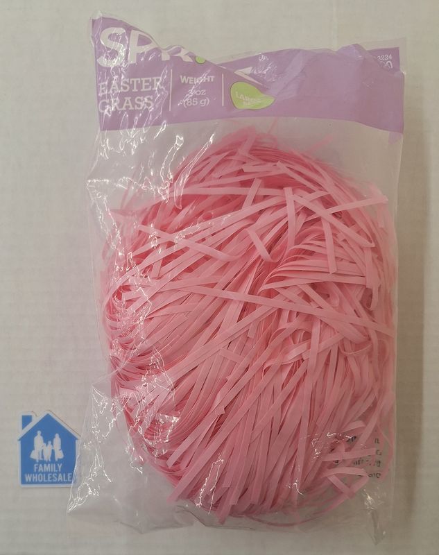 Spritz Easter Grass 3oz Pink Plastic