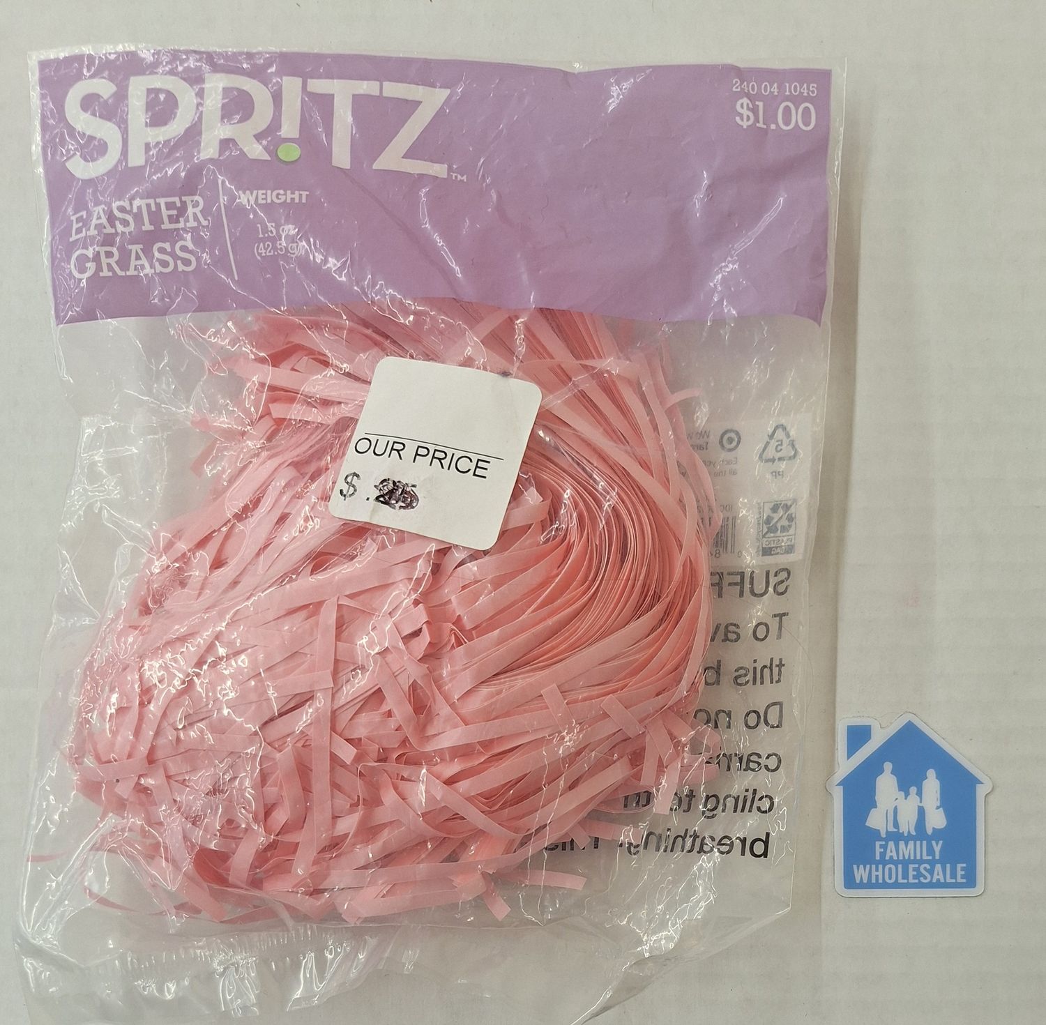 Spritz Easter Grass 1.5oz Pink