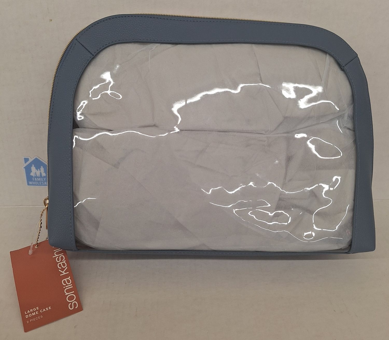 Sonia Kashuk™ Large Travel Makeup and Toiletry Bag - Smokey Blue