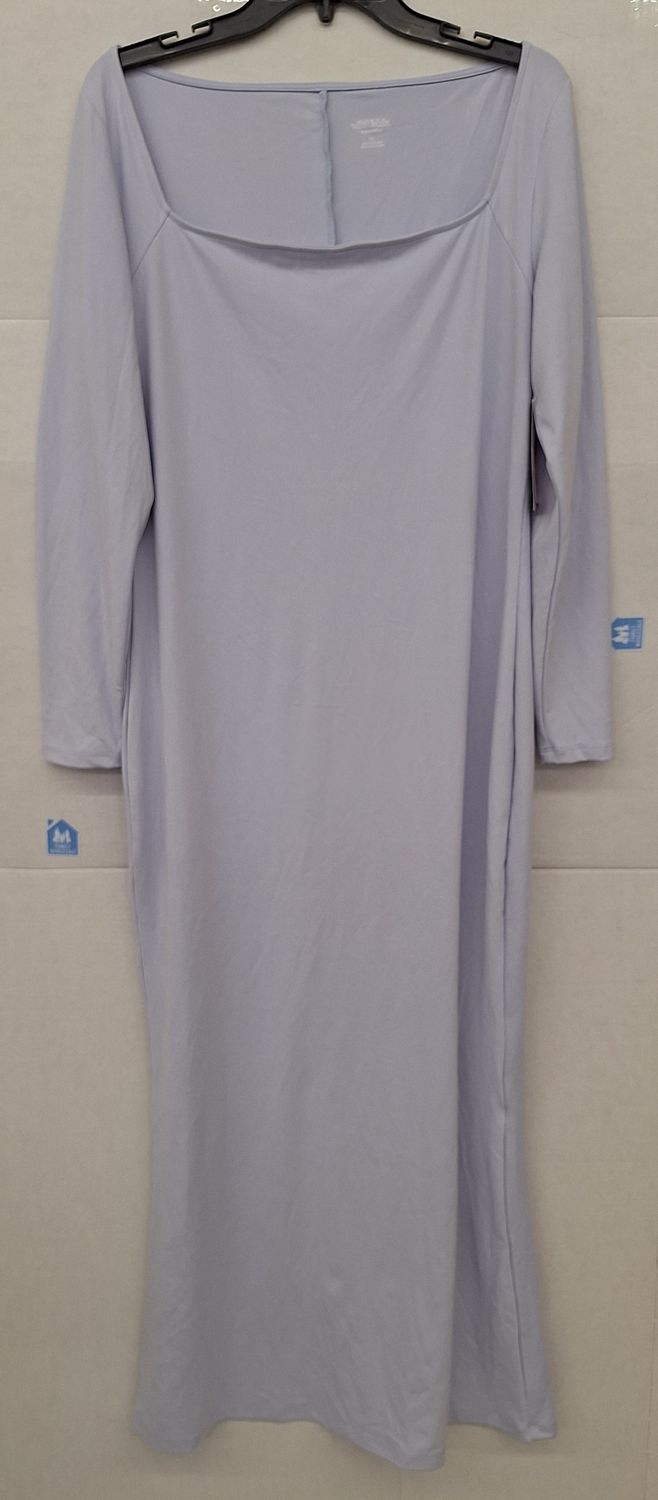 Wild Fable Butter Bliss Dress Light Aqua Blue XL