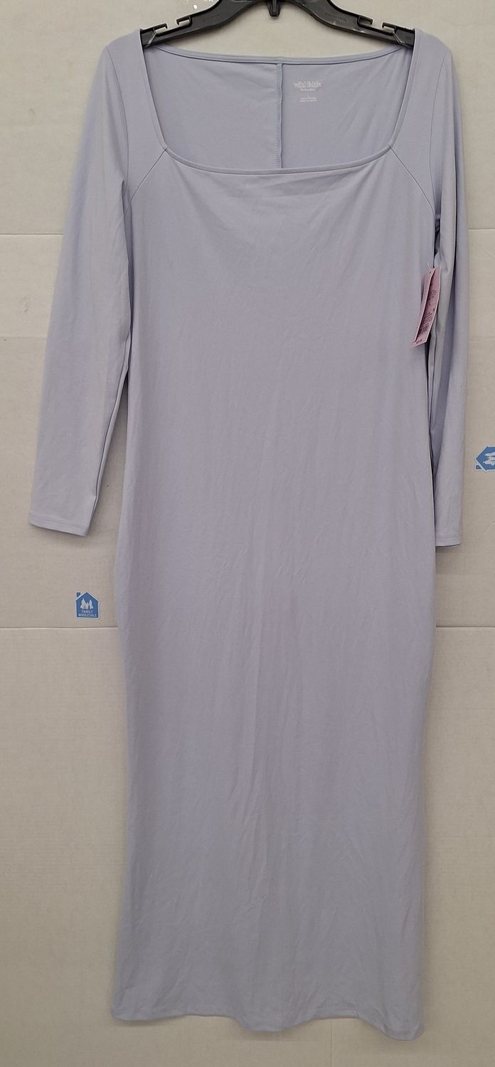 Wild Fable Butter Bliss Dress Light Aqua Blue L