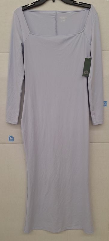 Wild Fable Butter Bliss Dress Light Aqua Blue M