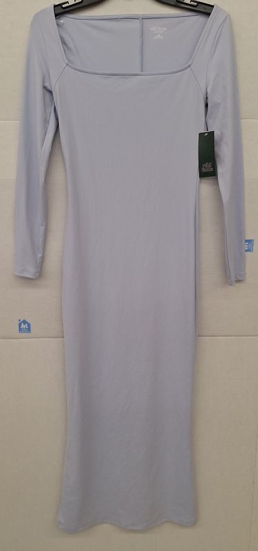 Wild Fable Butter Bliss Dress Light Aqua Blue XS