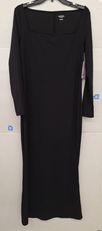 Wild Fable Butter Bliss Dress Black L