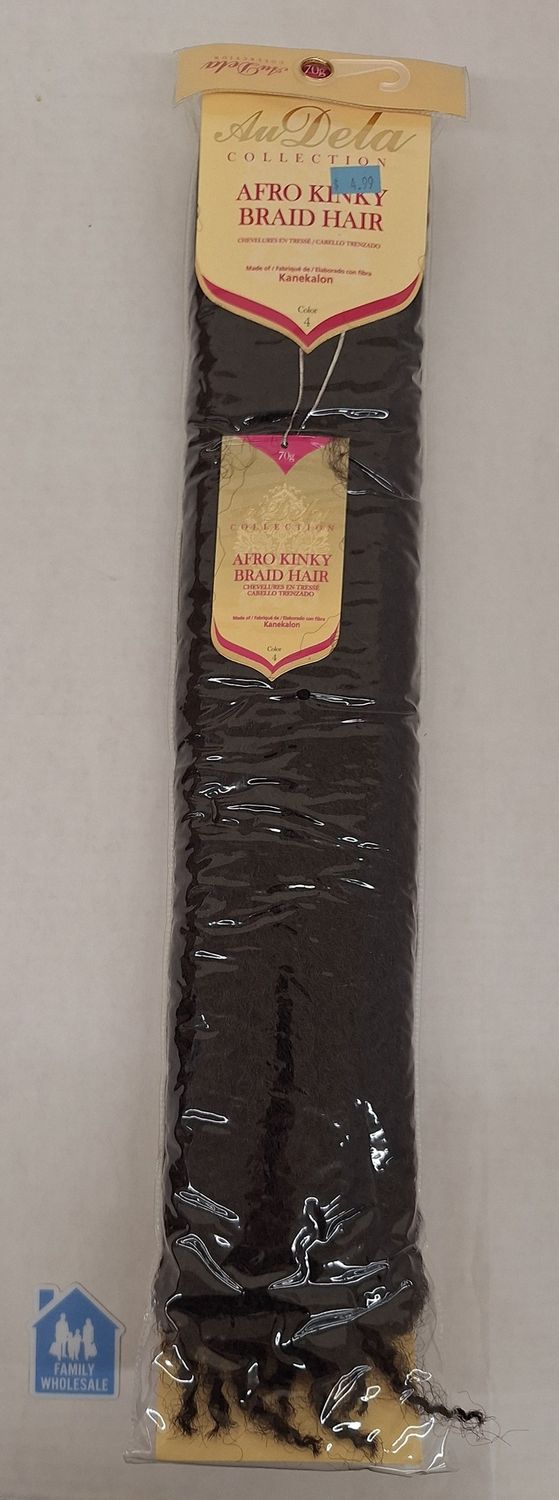 AuDela Afro Kinky Braid Hair Color 4