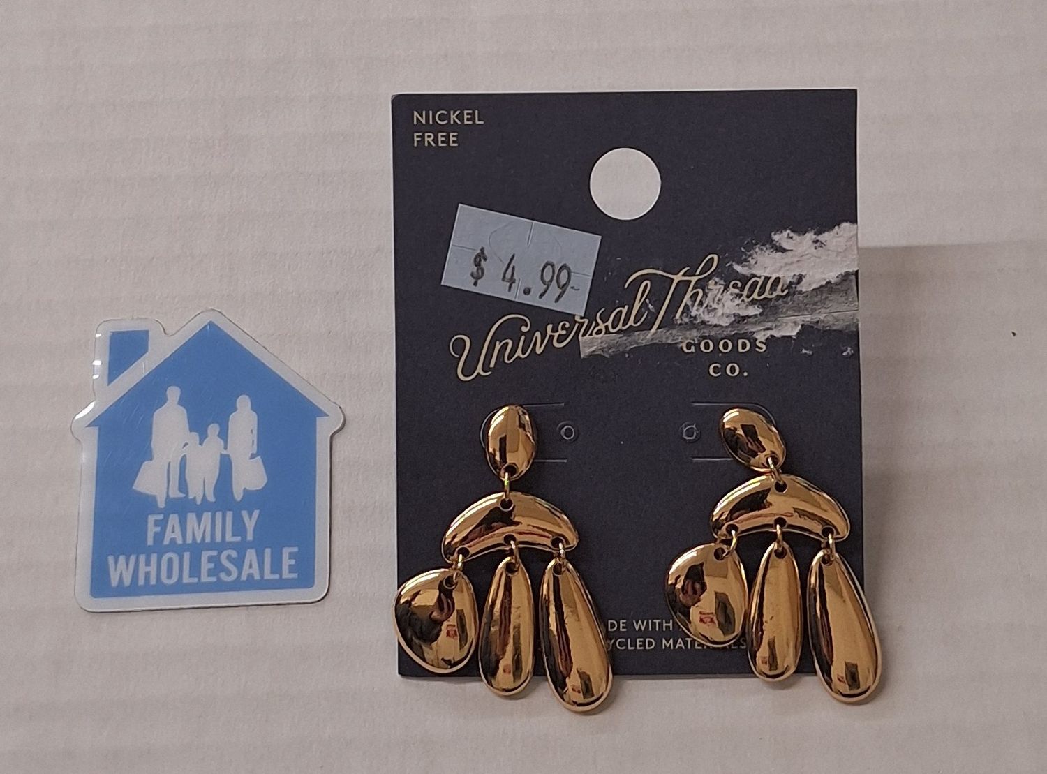 Charmy Earrings - Universal Thread™ Gold