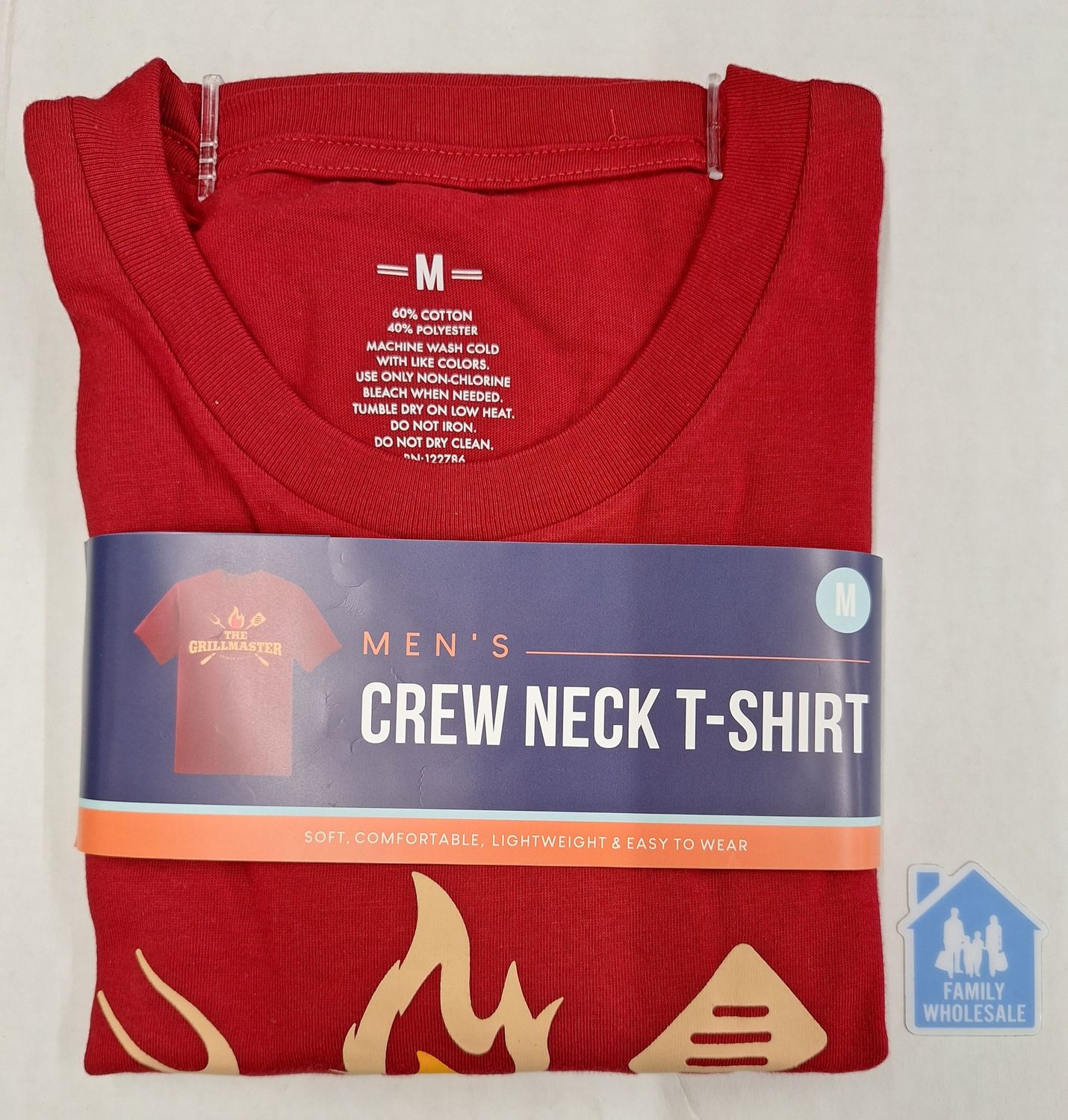 Men&#39;s Crew Neck T-Shirt Grillmaster M