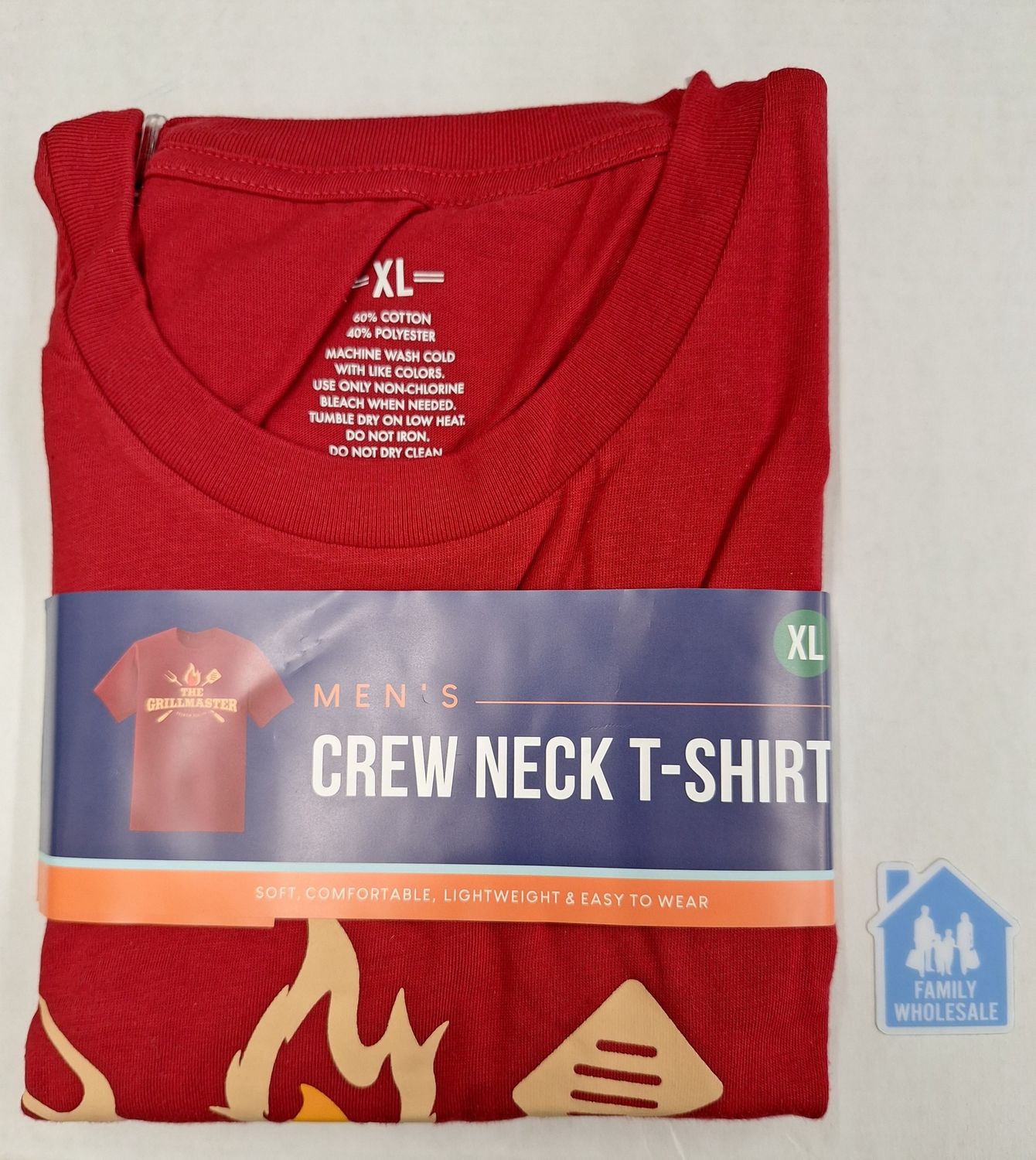 Men&#39;s Crew Neck T-Shirt Grillmaster XL