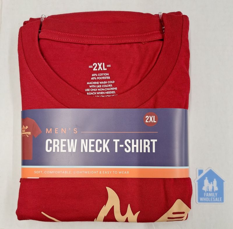 Men's Crew Neck T-Shirt Grillmaster