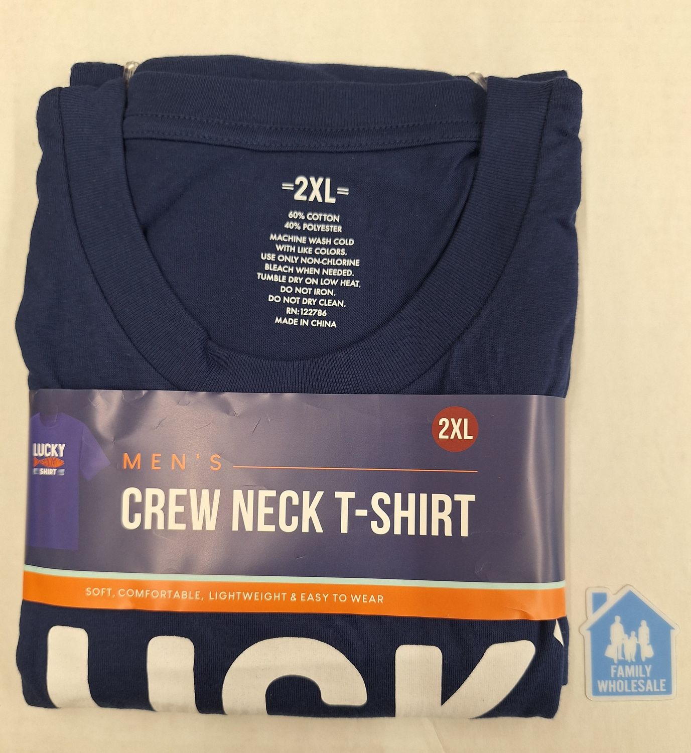 Men&#39;s Crew Neck T-Shirt Fishing 2XL