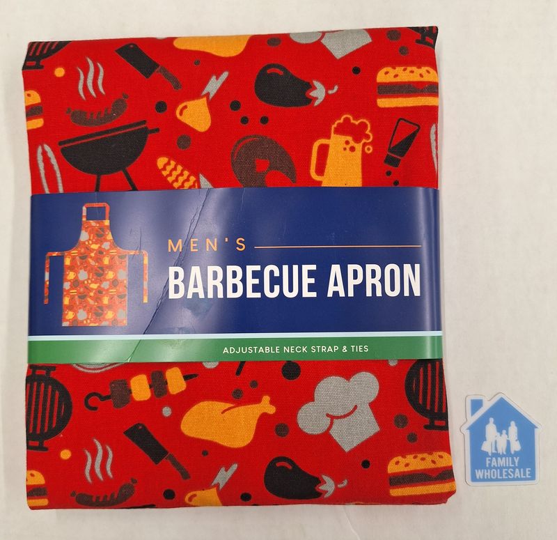 Men's BBQ Apron Grillmaster