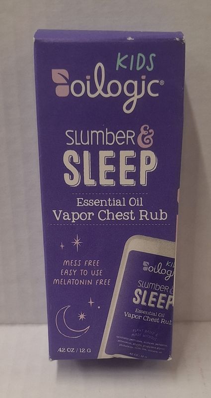 Oilogic Slumber &amp; Sleep Vapor Chest Rub - 0.4 fl oz