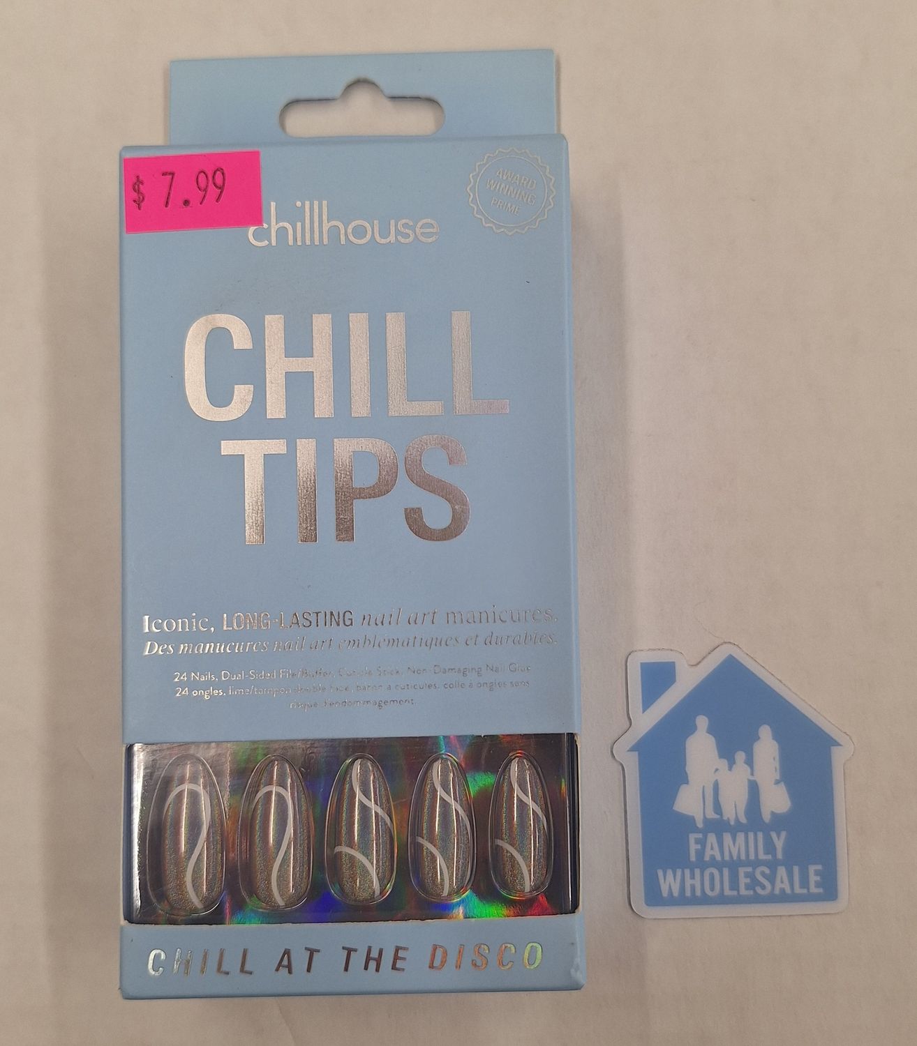 Chillhouse Chill Tips Press on Fake Nails - Chill at the Disco - 24ct