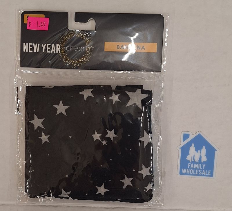 New Year Cheer Bandana