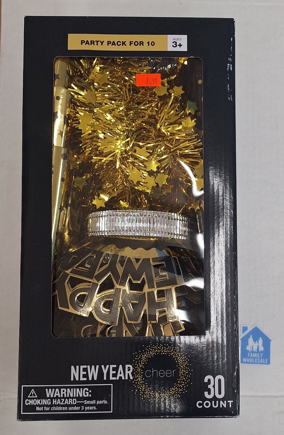 Festive Voice New Year's Eve Party Pack - 30 pcs