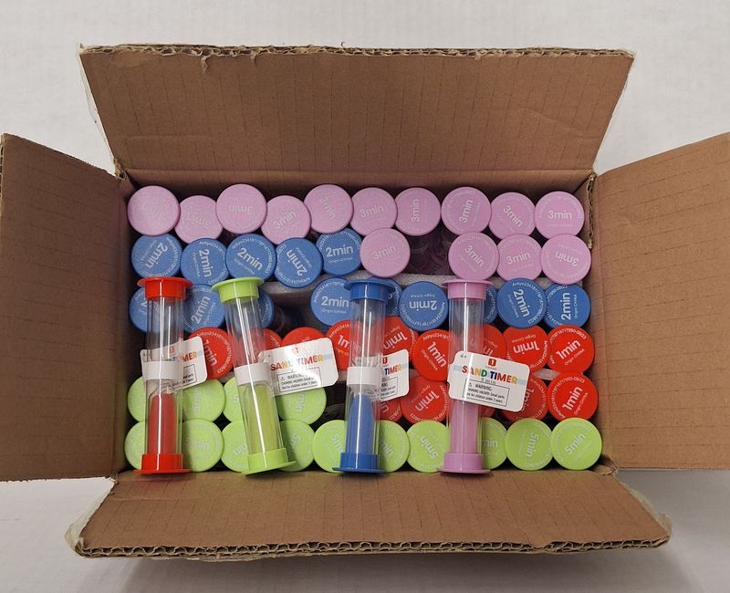 Sand Timer Assorted CASE OF 60