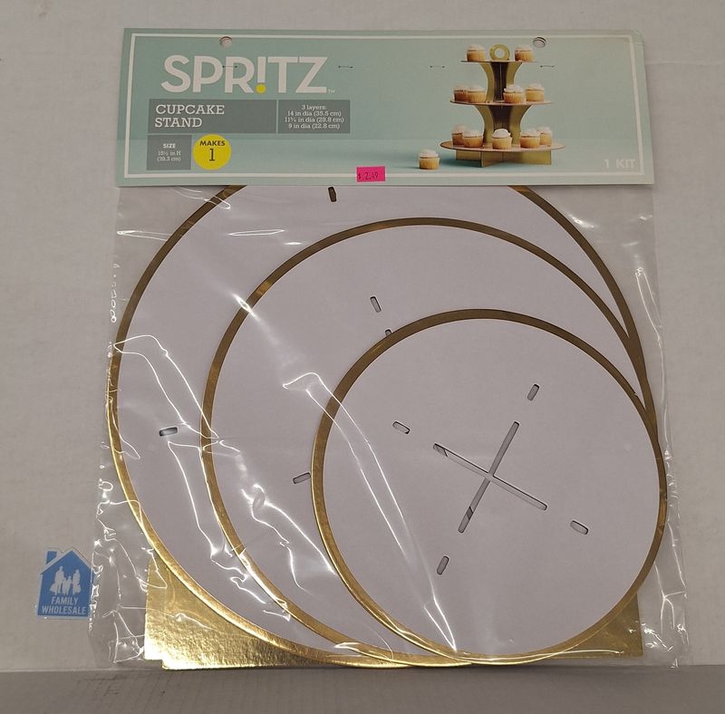 3-Tier Cupcake Cardboard Stand - Spritz™
