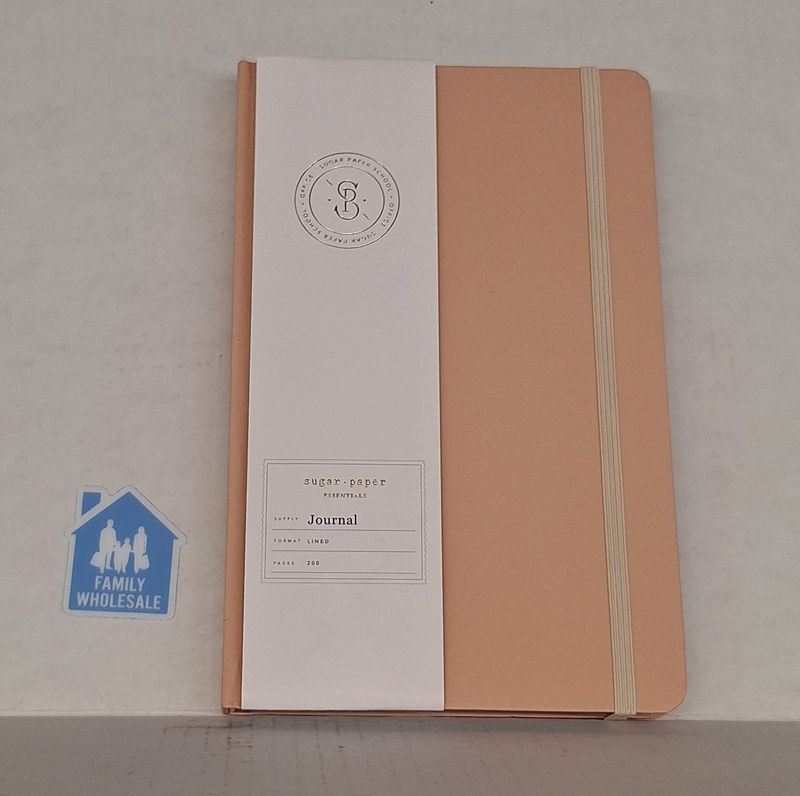 Ruled Journal Soft Touch Bungee Pink - Sugar Paper Essentials