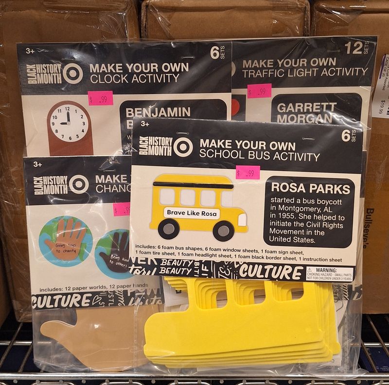 Black History Month Activity Craft Assorted CASE OF 20