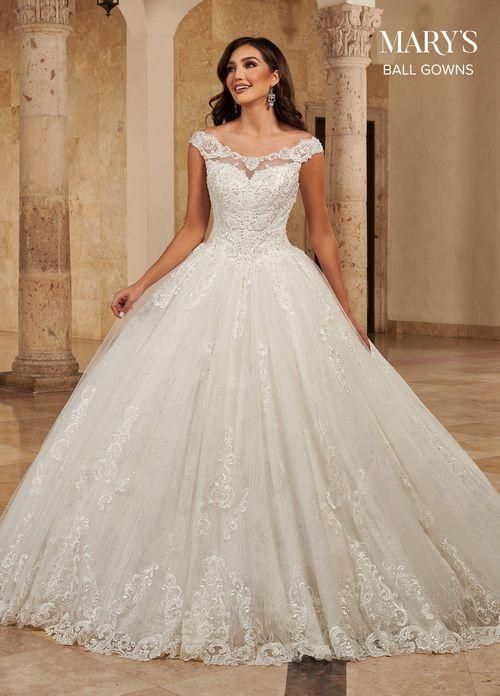 Mb6083 White Bridal Dress
