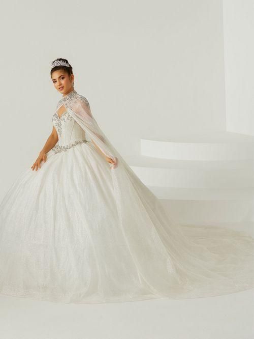 26001 Ivory Bridal/quince Dress