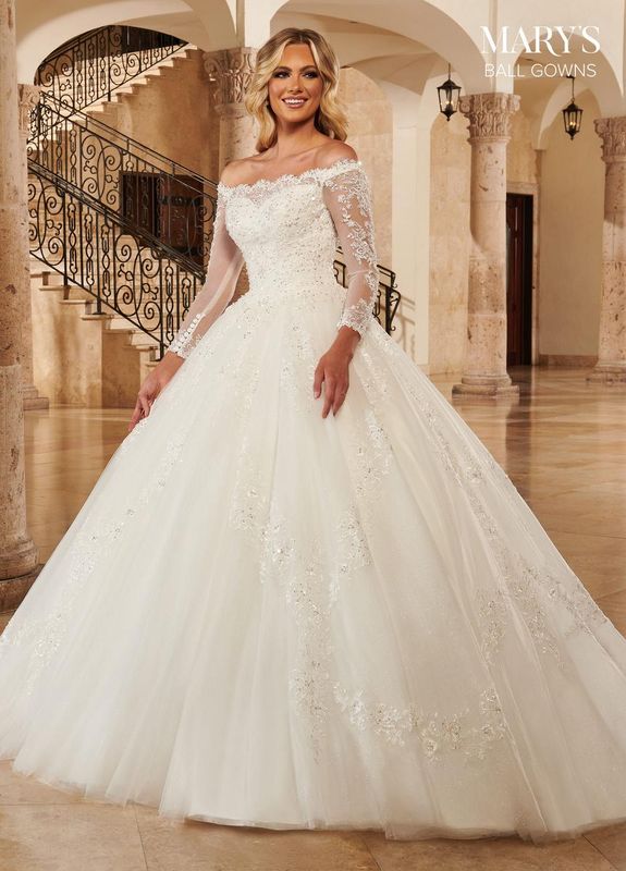 Mb6092 White Bridal Dress