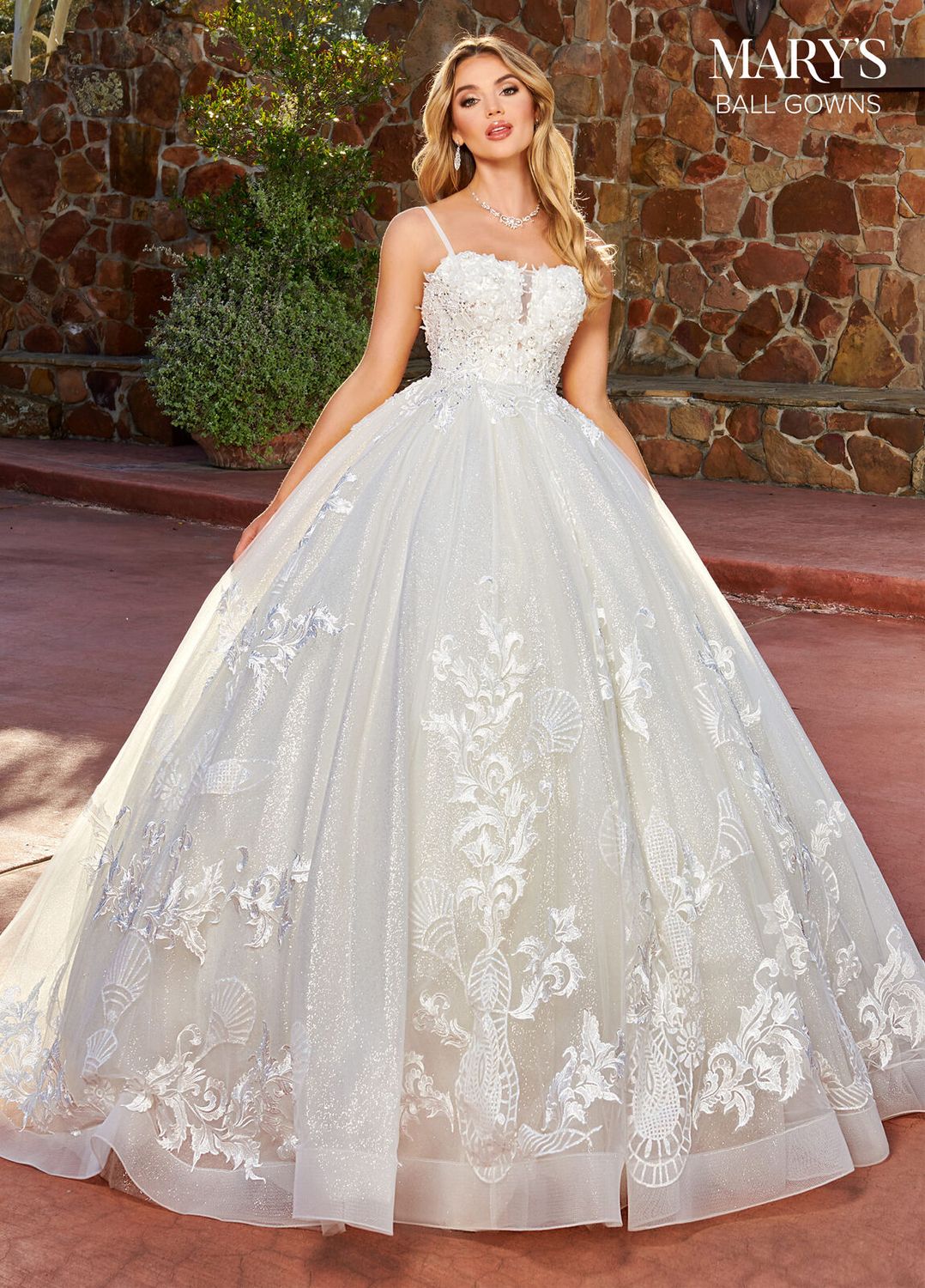 Mb6109 White Bridal Dress