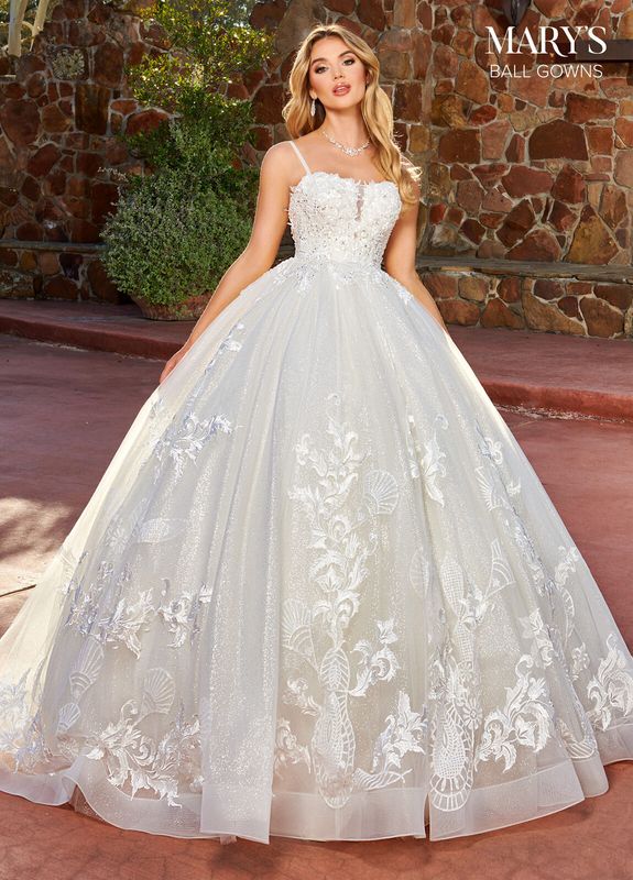 Mb6109 White Bridal Dress