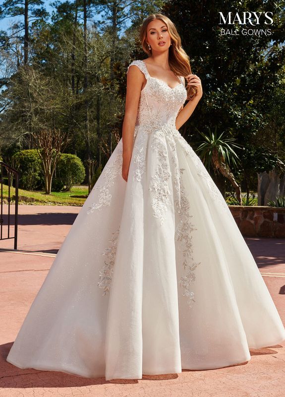 Mb6104 White Bridal Dress