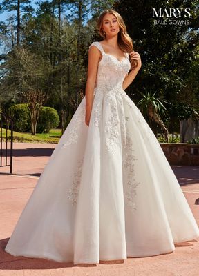 Mb6104 White Bridal Dress