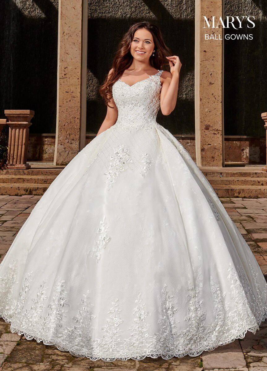 Mb6074 White Bridal Dress