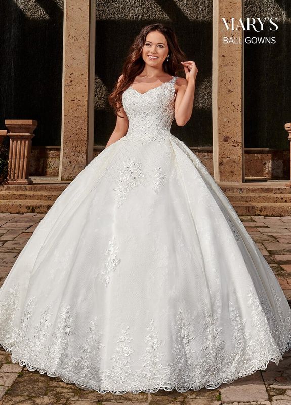 Mb6074 White Bridal Dress
