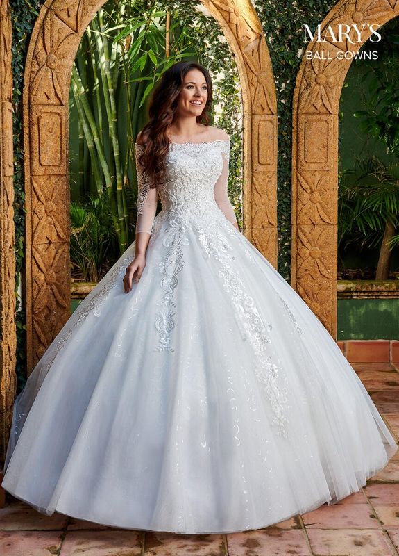 Mb6072 White Bridal Dress