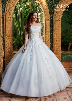 Mb6072 White Bridal Dress