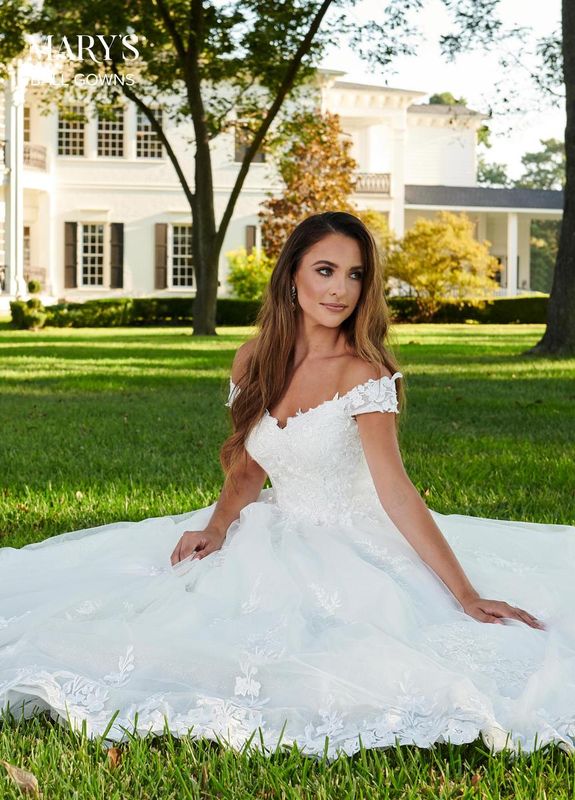 Mb6064 White Bridal Dress