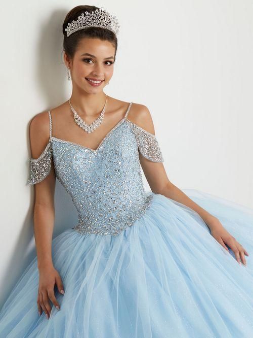 56439 Sky Blue Quince Dress