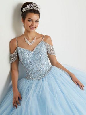 56439 Sky Blue Quince Dress