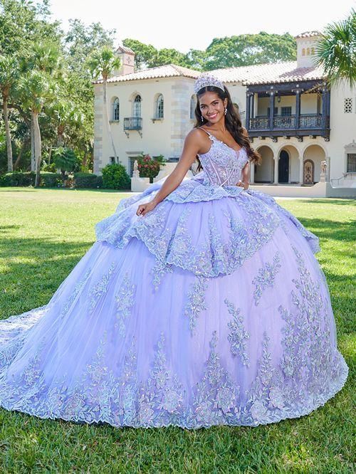 26077 Lilac Multi Quince Dress