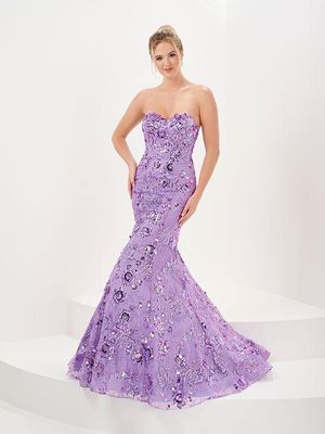 16052 Purple Evening/prom Dress