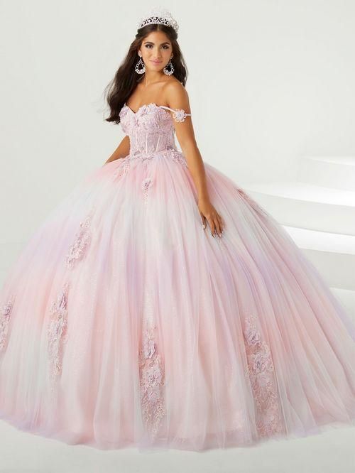 56469 Multi Ombre Quince Dress