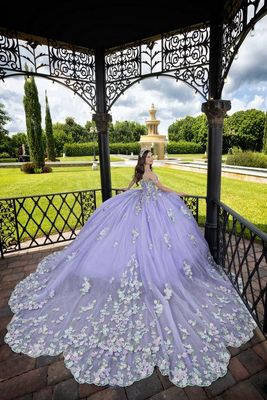 80009 Lilac Multi Quince Dress