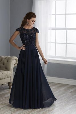 17861 Navy Dress